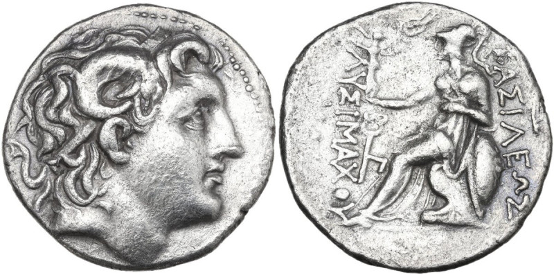 Continental Greece. Kings of Macedon. Lysimachos (305-281 BC). AR Tetradrachm, A...