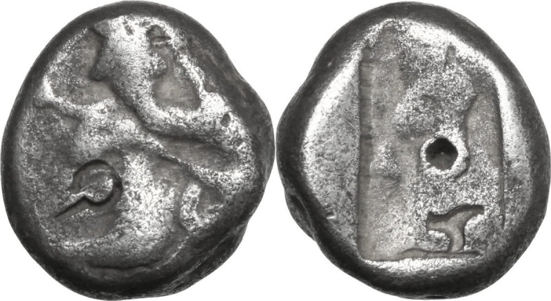 Greek Asia. Persia. Achaemenid Empire. Darios I to Xerxes. AR Siglos, circa 485-...