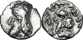 Persis. Napād (Kapat) (1st century AD). AR Obol. Obv. Bearded bust left, wearing diadem and tiara. Rev. Bearded bust left, wearing diadem. AR. 0.50 g....