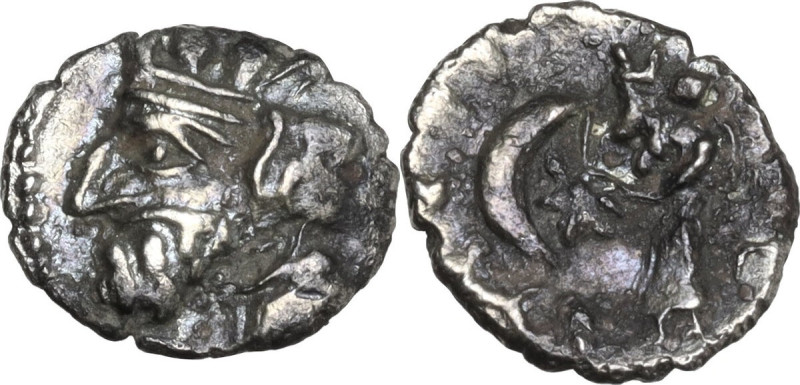Persis. Nambed (Namopat) (1st century AD). AR Obol. Obv. Bearded bust left, wear...