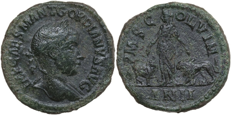 Gordian III (238-244). AE 31 mm, Viminacium mint (Moesia Superior), dated Year 2...