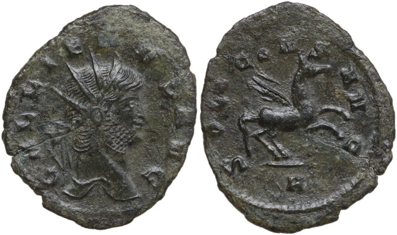Gallienus (253-268). BI Antoninianus. Obv. GALLIENVS AVG. Radiate bust right. Re...