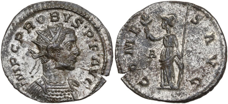 Probus (276-282). BI Antoninianus, 276-282, Lugdunum mint. Obv. Radiate, draped ...
