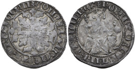 France. Robert of Anjou (1309-1343). AR Gillat, struck in Provence, Avignon or Saint Remy mint. Rev. COMES.PUINCIE.ET.FORCALQERII. PdA 3982. AR. 3.99 ...