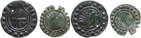 Italy. Repubblica (Sec. XIII-1532). Lot of two (2) AE Tesserae, Firenze mint. MI.