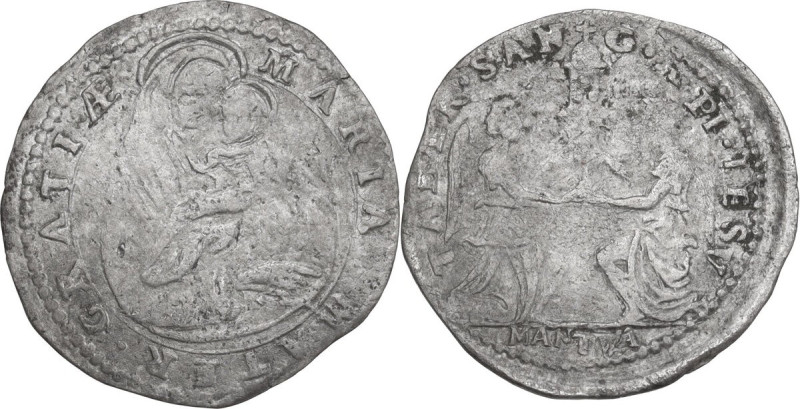 Italy. Ferdinando Gonzaga (1612-1626). AR Parpagliola, Mantova mint. MIR (Lombar...