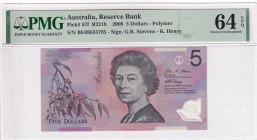 Australia, 5 Dollars, 2008, UNC, p57f