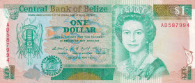 Belize, 1 Dollar, 1990, XF, p51