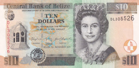 Belize, 10 Dollars, 2011, UNC, p68d
