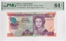Belize, 50 Dollars, 2006, UNC, p70b