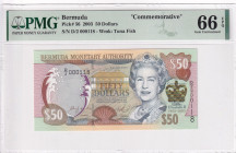Bermuda, 50 Dollars, 2003, UNC, p356a