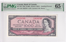 Canada, 1.000 Dollars, 1954, UNC, p44d