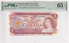 Canada, 2 Dollars, 1974, UNC, p47a