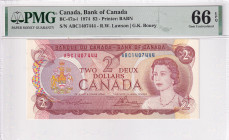 Canada, 2 Dollars, 1974, UNC, p47a-i