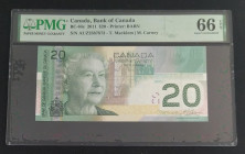 Canada, 20 Dollars, 2011, UNC, p103h