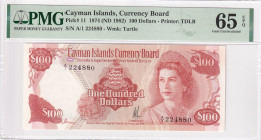 Cayman Islands, 100 Dollars, 1982, UNC, p11