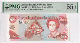 Cayman Islands, 100 Dollars, 1996, AUNC, p20
