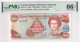 Cayman Islands, 100 Dollars, 1998, UNC, p25