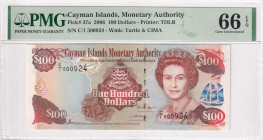 Cayman Islands, 100 Dollars, 2006, UNC, p37a