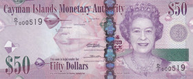 Cayman Islands, 50 Dollars, 2010, UNC, p42a