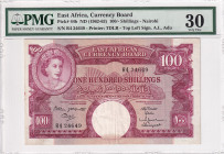 East Africa, 100 Shillings, 1962/1963, VF, p44b
