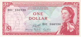 East Caribbean States, 1 Dollar, 1974, UNC, p13g
