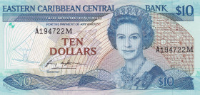 East Caribbean States, 10 Dollars, 1985, UNC, p23m