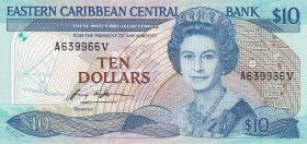 East Caribbean States, 10 Dollars, 1985, UNC, p23v1