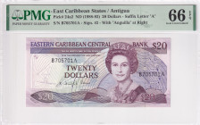 East Caribbean States, 20 Dollars, 1988/1993, UNC, p24a2