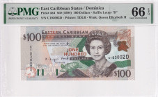 East Caribbean States, 100 Dollars, 1994, UNC, p35d