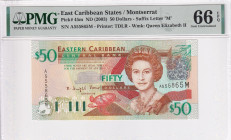 East Caribbean States, 50 Dollars, 2003, UNC, p45m