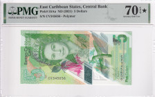East Caribbean States, 5 Dollars, 2021, UNC, p55Aa