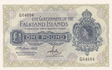 Falkland Islands, 1 Pound, 1982, UNC, p8e