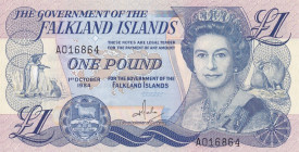 Falkland Islands, 1 Pound, 1984, UNC, p13a