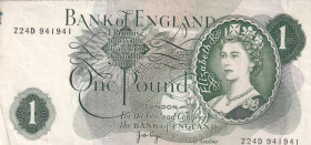 Great Britain, 1 Pound, 1970, XF, p374g