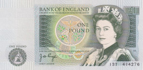Great Britain, 1 Pound, 1978, UNC, p377a