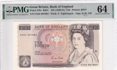 Great Britain, 10 Pounds, 1988/1991, UNC, p379e