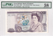 Great Britain, 20 Pounds, 1970/1980, AUNC, p380b