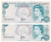 Isle of Man, 50 Pence, 1979, UNC, p33a