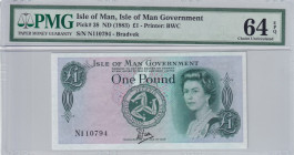 Isle of Man, 1 Pound, 1983, UNC, p38