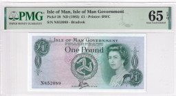 Isle of Man, 1 Pound, 1983, UNC, p38