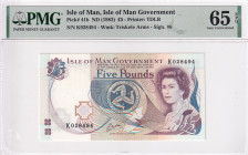 Isle of Man, 5 Pounds, 1983, UNC, p41b