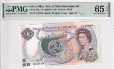 Isle of Man, 10 Pounds, 2007, UNC, p46a