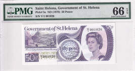 Saint Helena, 50 Pence, 1979, UNC, p5a