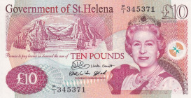 Saint Helena, 10 Pounds, 2004, UNC, p12a