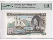 Seychelles, 50 Rupees, 1973, UNC, p17e