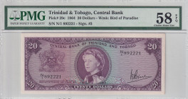 Trinidad & Tobago, 20 Dollars, 1964, UNC, p29c