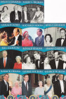 Fantasy Banknotes, 11 cards with photos of the Queen with the Presidents of the United States of America