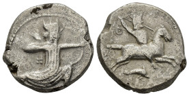 PERSIA, Achaemenid Empire. temp. Artaxerxes II to Artaxerxes III. Circa 400-341 BC. AR Tetradrachm (23mm, 14.66 g). Chian standard. Uncertain mint in ...