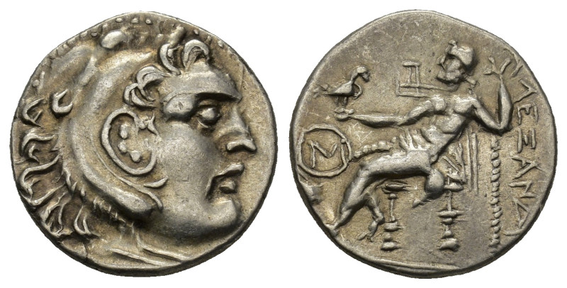 IONIA, Uncertain. Early-mid 3rd century BC. AR Drachm (17mm, 4.09 g). In the nam...